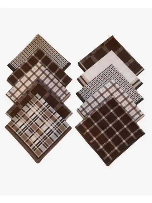 Ilare Носовые платки набор 10 штук 28*28 см, 28x28 см, фото 8