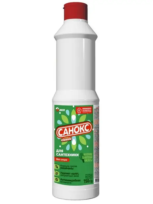 САНОКС Чистящее средство для сантехники 750гр, 750 г, фото 5