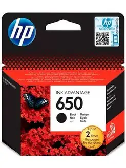 Картридж HP 650 HP 91037394 купить за 1 746 ₽ в интернет-магазине Wildberries