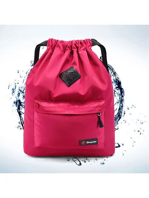 ClapBag Рюкзак спортивный сумка-мешок, розовый, фото 7