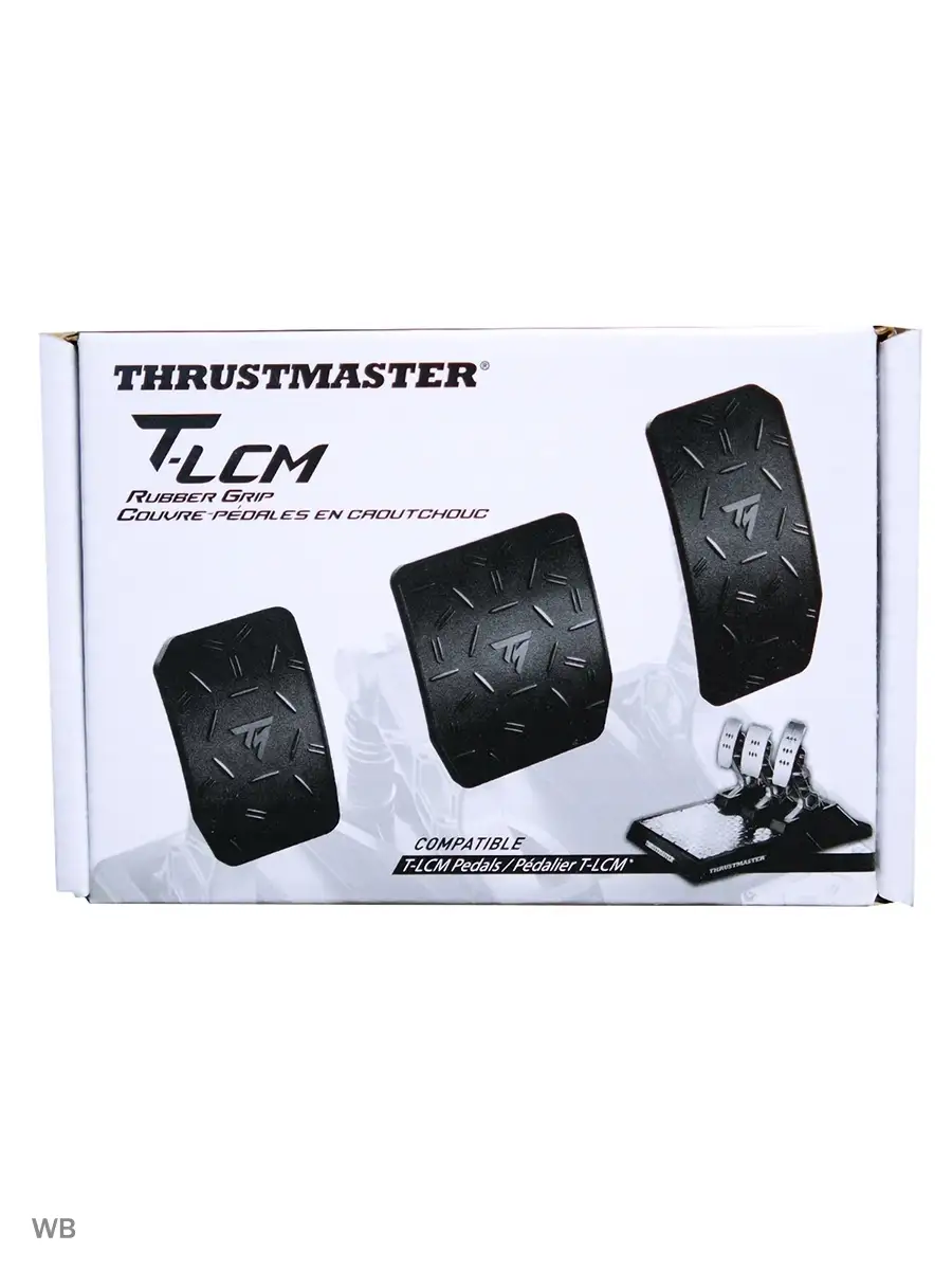 Резиновые накладки на педали T-lcm rubber grip ww version Thrustmaster  91187863 купить за 2 977 ₽ в интернет-магазине Wildberries