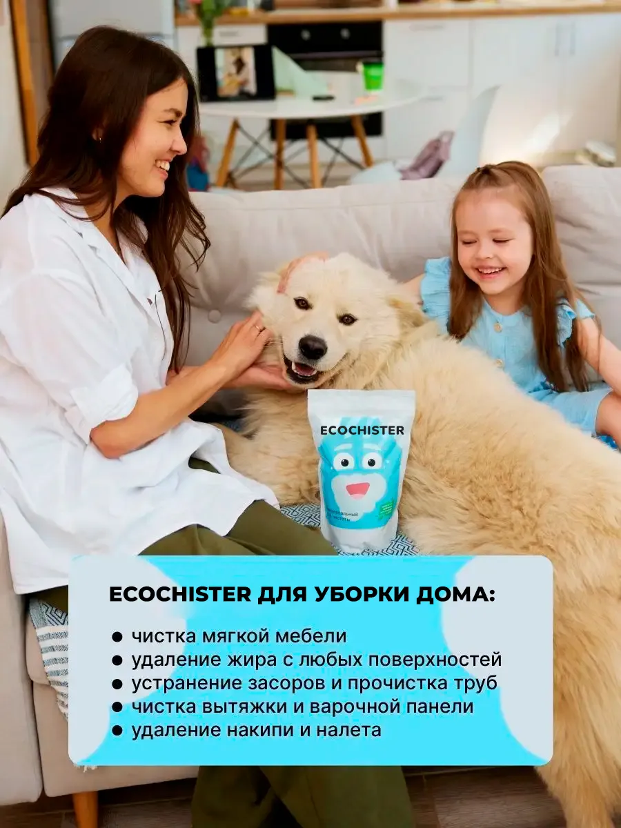 Кислородный пятновыводитель, отбеливатель, очиститель ECOchister 91202596  купить за 370 ₽ в интернет-магазине Wildberries