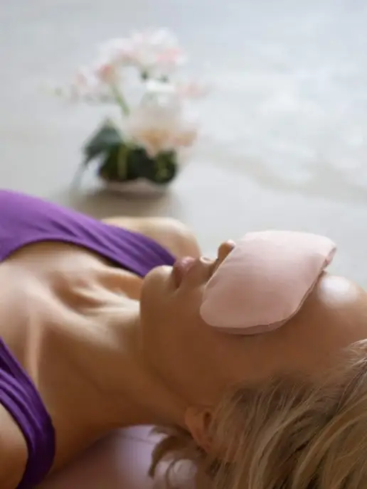 Yogamatic Подушка для глаз с лавандой для медитации йоги, розовый, фото 8