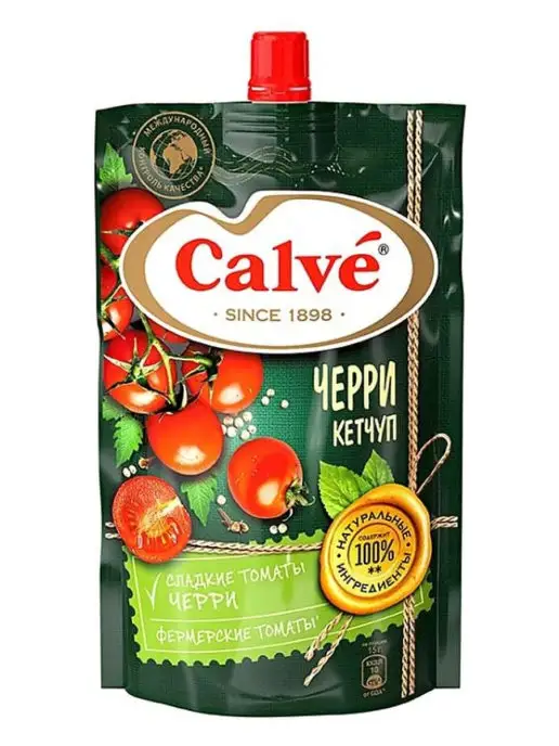 Calve кетчуп Черри, 3 шт. по 350г, 3 шт, 350 г, фото 2