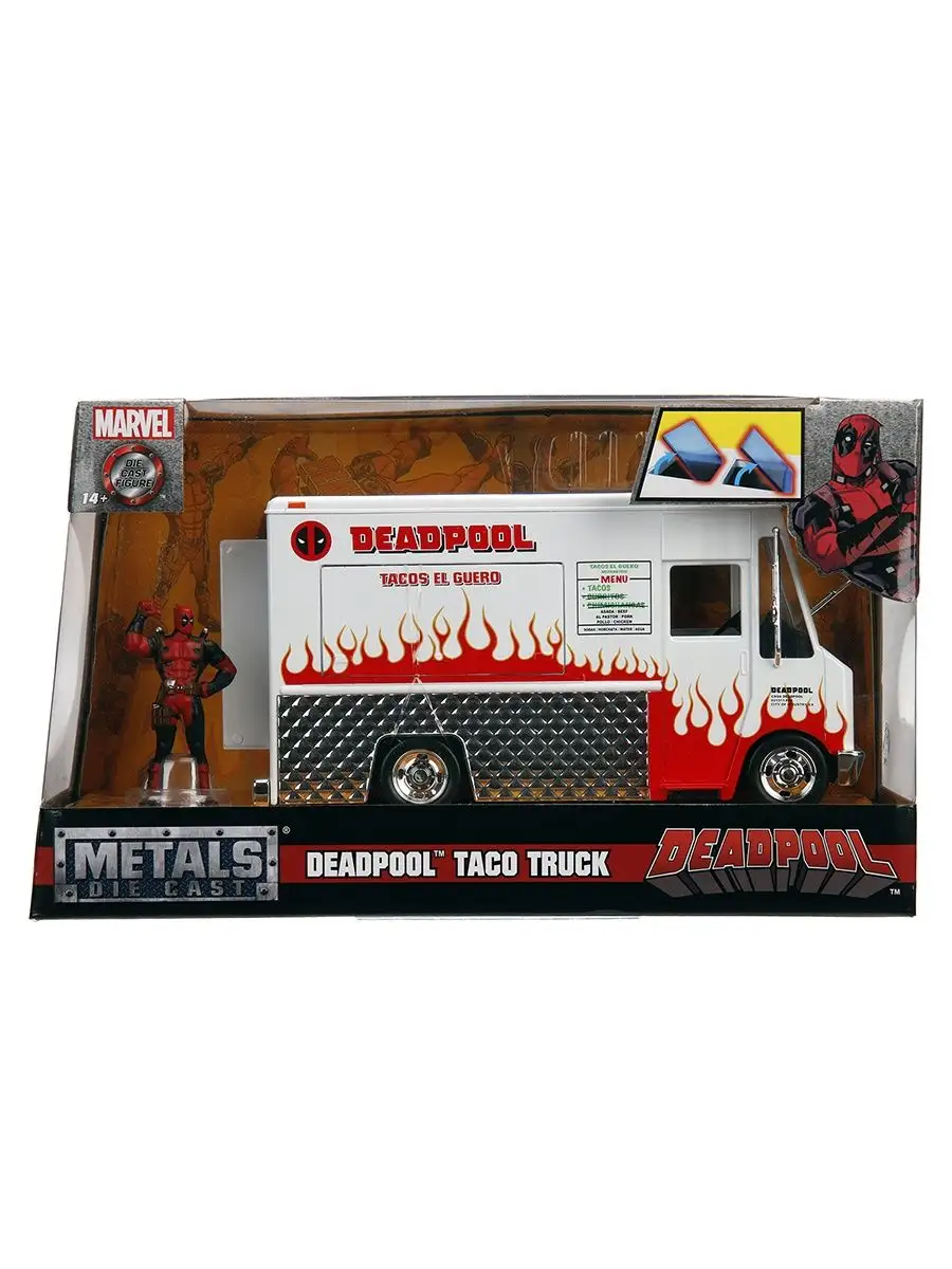 2.75 1 24 Deadpool Taco Truck W Deadpool JADA TOYS 91546759 4 300 Wildberries