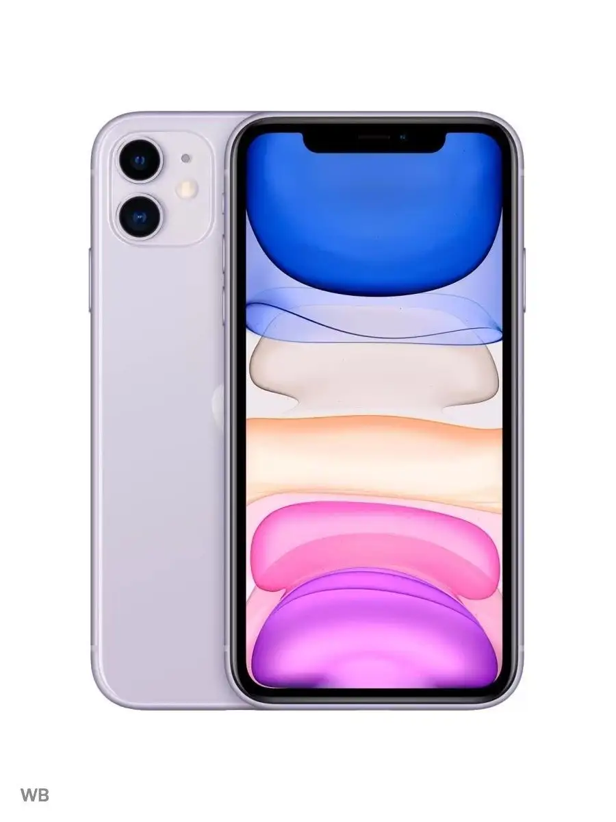 Смартфон iPhone 11 128 gb (NEW) оригинал Apple 91604388 купить в  интернет-магазине Wildberries