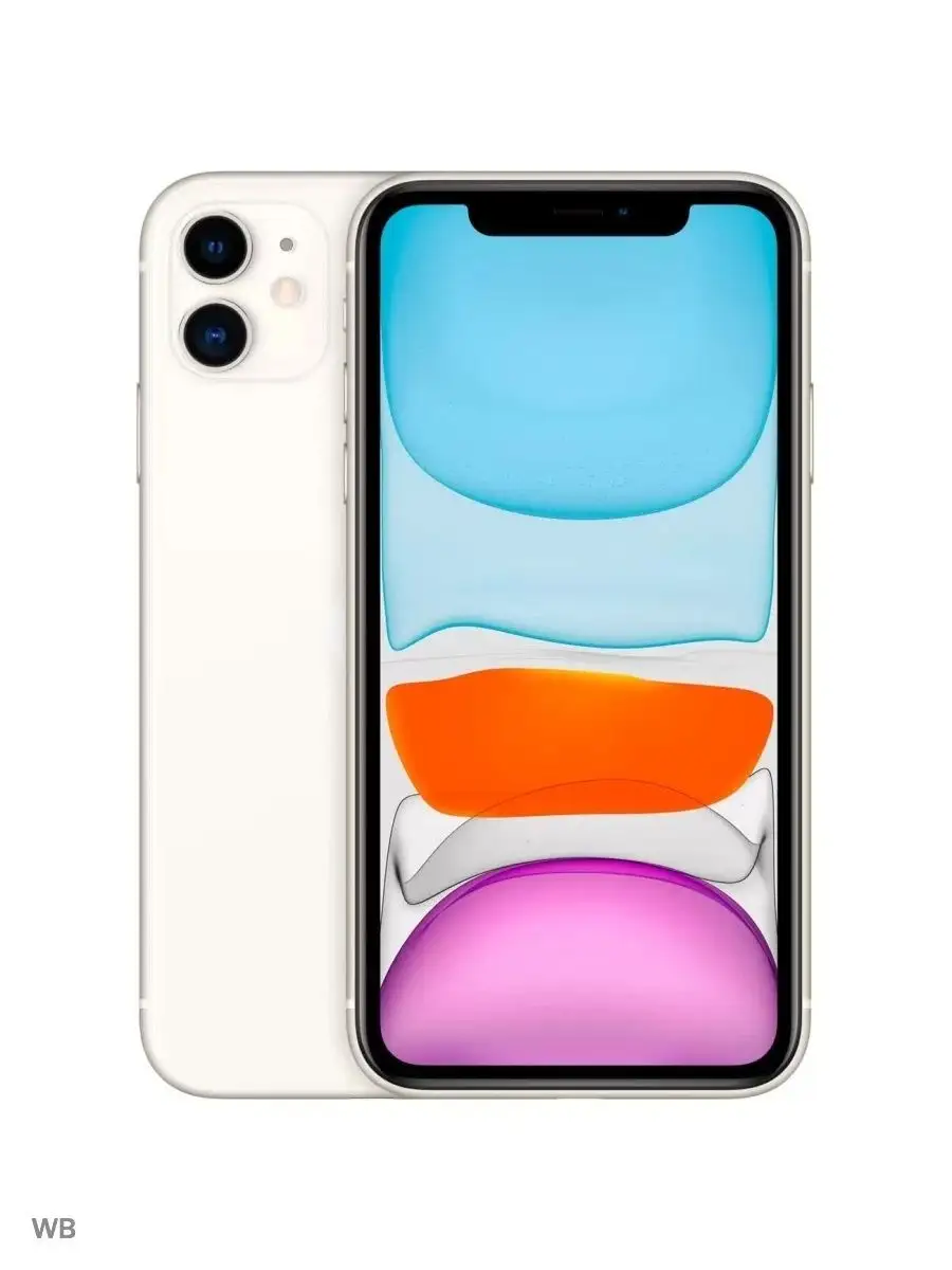 Смартфон iPhone 11 128 gb (NEW) оригинал Apple 91604390 купить в  интернет-магазине Wildberries