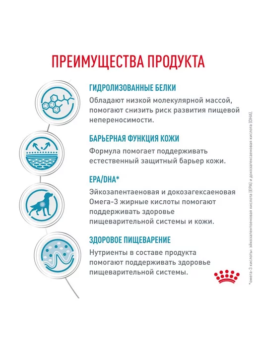 Сухой корм Royal canin При Пищевой для собак, крупные, средние, 14 кг, фото 5
