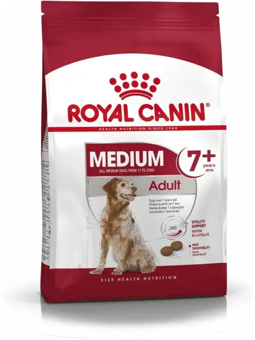 Сухой корм Royal canin для собак, пожилые, средние, 15 кг, фото 2