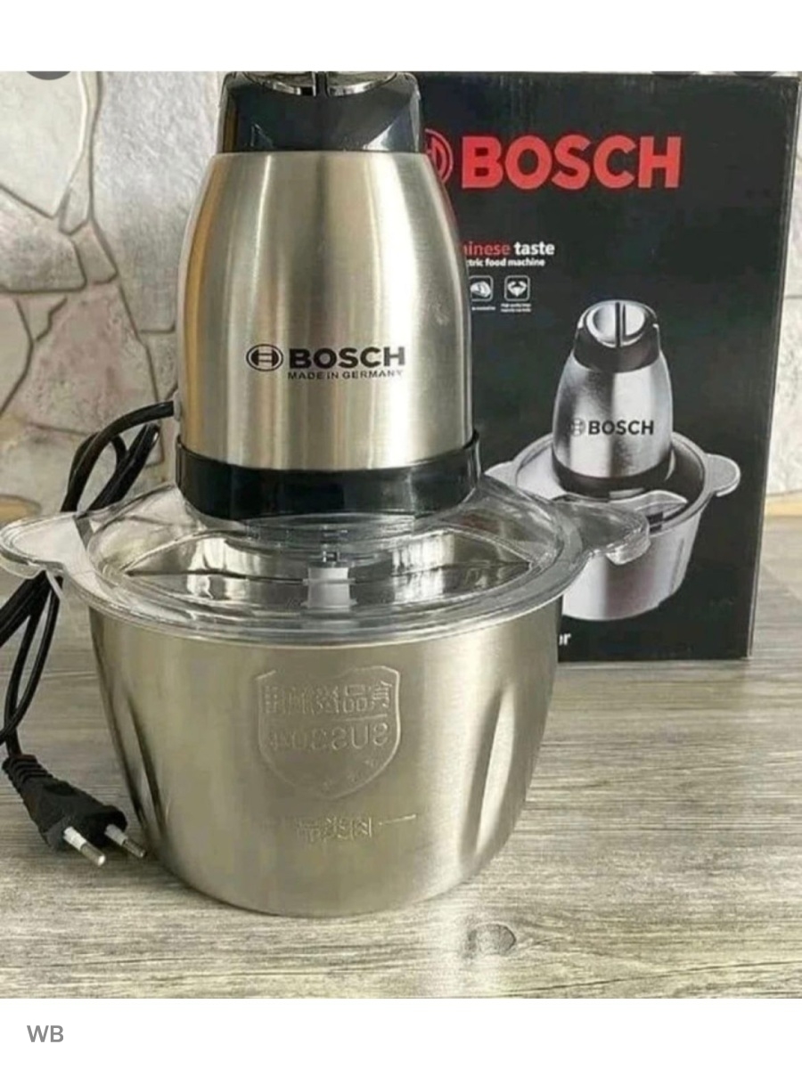 измельчитель, миксер, для кухни чоппер Bosch 91689023 купить за 945 ₽ в  интернет-магазине Wildberries