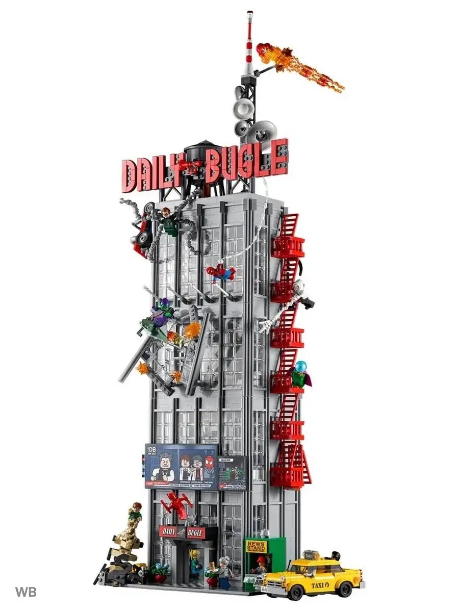 Конструктор Мстители/Daily Bugle/3918 деталей/60093 LEGO 91709258 купить за  12 292 ₽ в интернет-магазине Wildberries