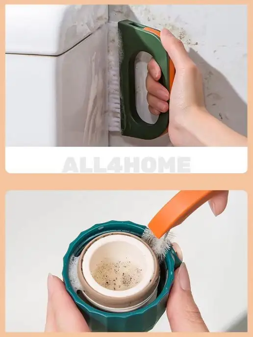 ALL4HOME Щетки для труднодоступных мест и щелей, желтый, фото 6