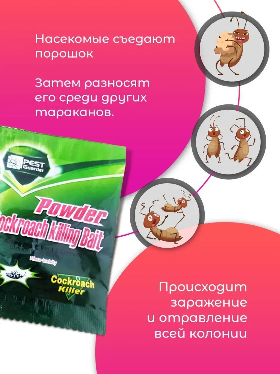 Средство от тараканов Ninger 91851822 купить за 247 ₽ в интернет-магазине  Wildberries