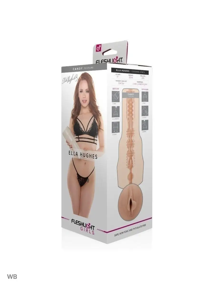 Мастурбатор вагина Girls Ella Hughes FLESHLIGHT 91870953 купить за 9 149 ₽  в интернет-магазине Wildberries