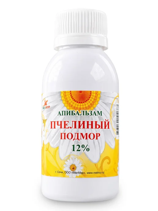 Мед и Конфитюр Апибальзам пчелиный подмор (настойка) 12 % 265 мл, 120 мл, фото 7