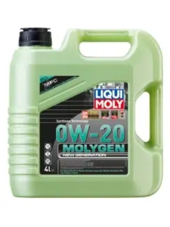 Масло моторное Liqui Moly Molygen 0w20, 4л Liqui Moly 91972529 купить за 8 384 ₽ в интернет-магазине Wildberries