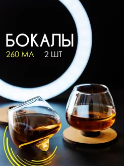 Бокалы для виски коньяка 2 шт подарок мужчине Glass Concept 92021784 купить за 730 ₽ в интернет-магазине Wildberries