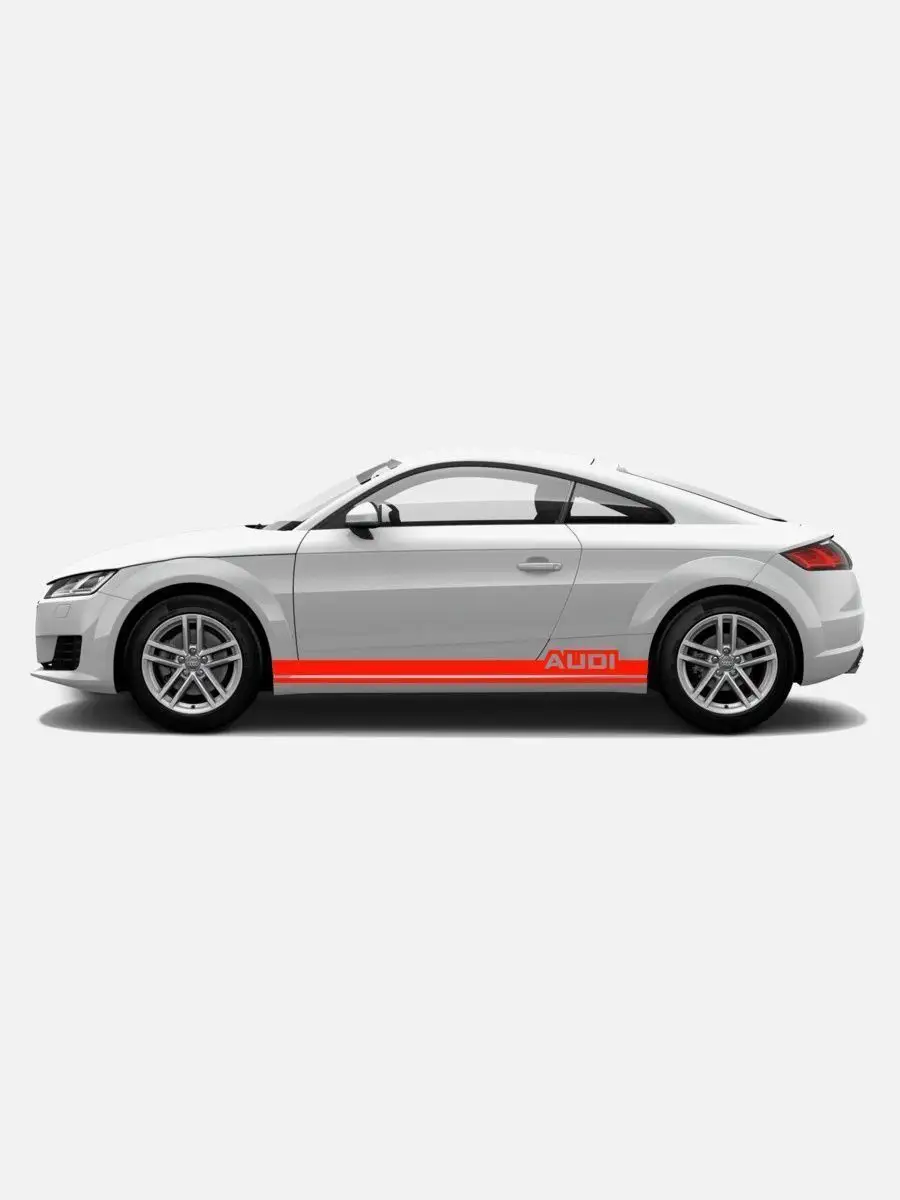 Наклейки на авто полосы audi ауди 2 шт. Stickerboss 92091406 купить за 1  378 ₽ в интернет-магазине Wildberries