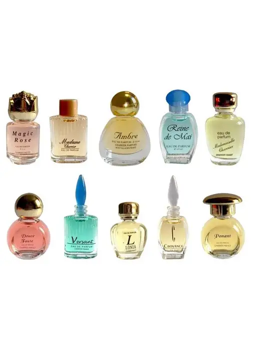 CHARRIER PARFUMS Винтажный набор парфюмированной воды "Top Ten", 10 шт, фото 3