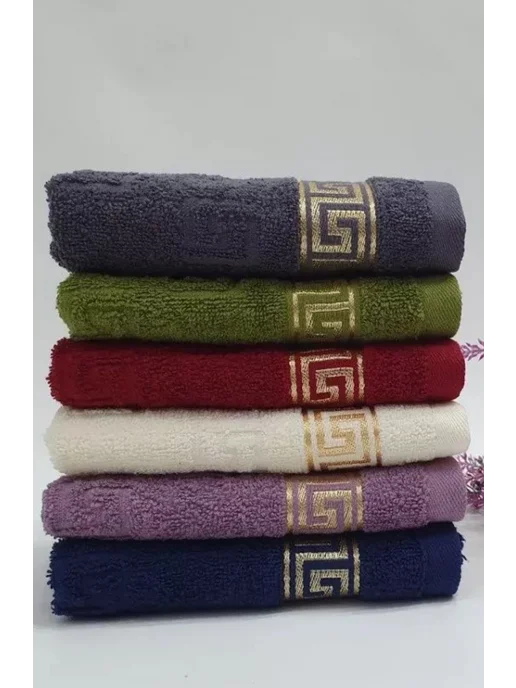 Boni Home Полотенце кухонное набор махровое 6 шт 30х50 см, 30x50 см, 6 шт, фото 7