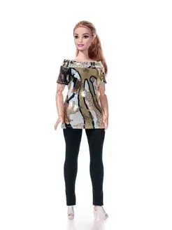 Одежда для кукол Barbie пышки Curvy 29 см Виана 92174733 купить за 364 ₽ в интернет-магазине Wildberries