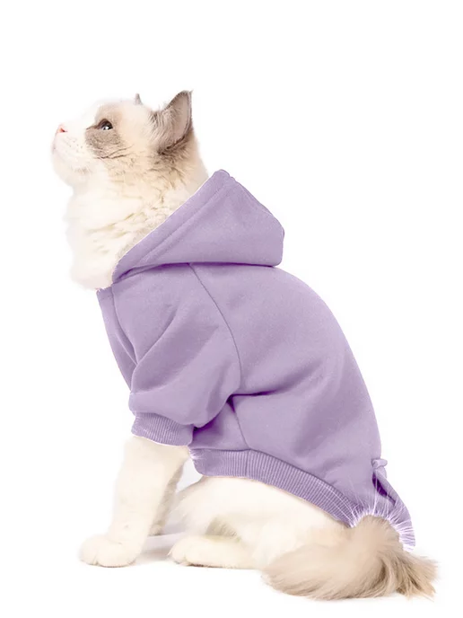 T-Pets Одежда для животных. Кофта толстовка для собак и кошек, фиолетовый, фото 4
