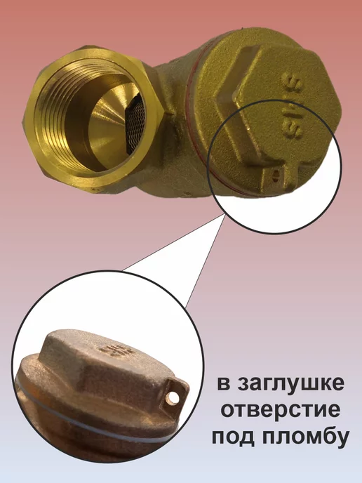 SMS Фильтр грубой очистки воды 1" гш, 4 г, фото 5