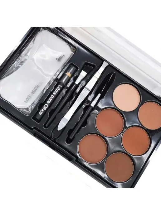 BEAUTY FORMULA/ Набор для бровей Краска для бровей и ресниц, коричневый, фото 2