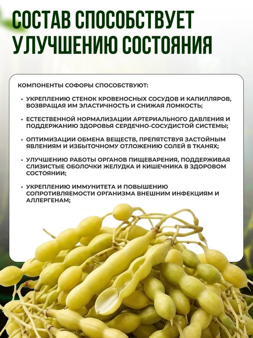 Мед и Конфитюр Травяной сбор для нормализации давления 50 гр, Хорст, 50 г, фото 3