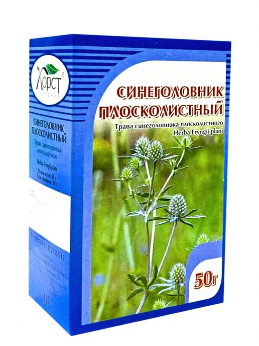 Мед и Конфитюр Синеголовник, трава 50 гр, 50 г, фото 7
