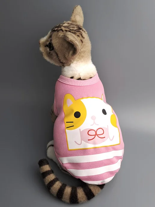 ВОТКОТ Одежда для котят кофта, розовый, фото 4
