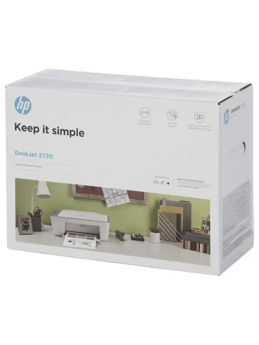 HP МФУ струйное DeskJet 2720(e) (3XV18B), белый, фото 5