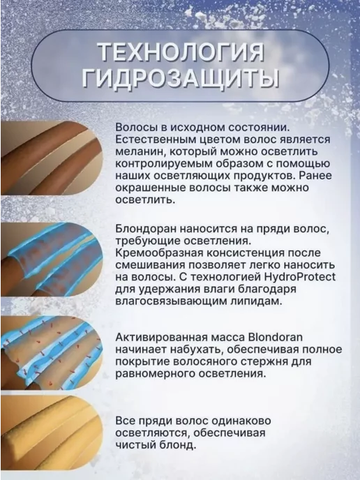 Londa Professional Осветляющая пудра для волос Лонда Профессионал 2шт х 500гр, 2 шт, 500 г, фото 4