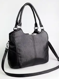 Сумка большая с ручками хобо мягкая средняя ICONIC BAGS 93149318 купить за 2 061 ₽ в интернет-магазине Wildberries