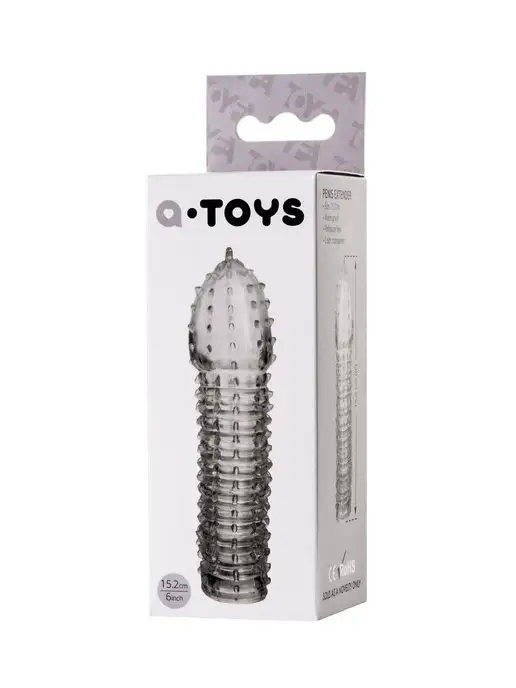 ToyFa Насадка на пенис Boyn, белый, фото 8