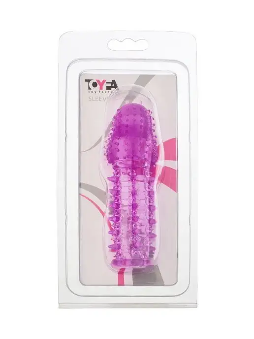 Toyfa Basic Насадка на член, фиолетовый, фото 2