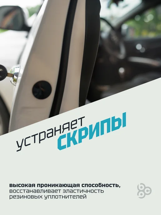 BIBICARE Смазка силиконовая для авто и дома от примерзания антискрип, 650 мл, фото 4