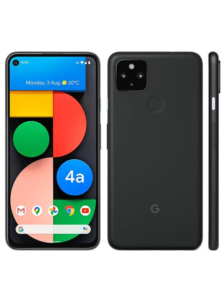 Смартфон Google Pixel 4A 5G 6/128 Гб, черный Google 93266990 купить в  интернет-магазине Wildberries