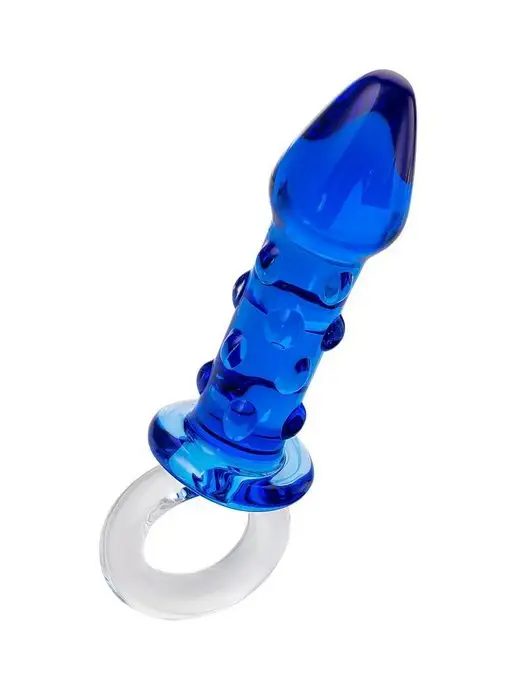 Sexus Glass Анальная пробка, синий, фото 2