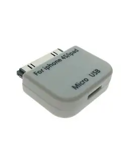 Переходник IPAD/IPHONE 30pin на microUSB Espada 93376156 купить за 101 ₽ в интернет-магазине Wildberries