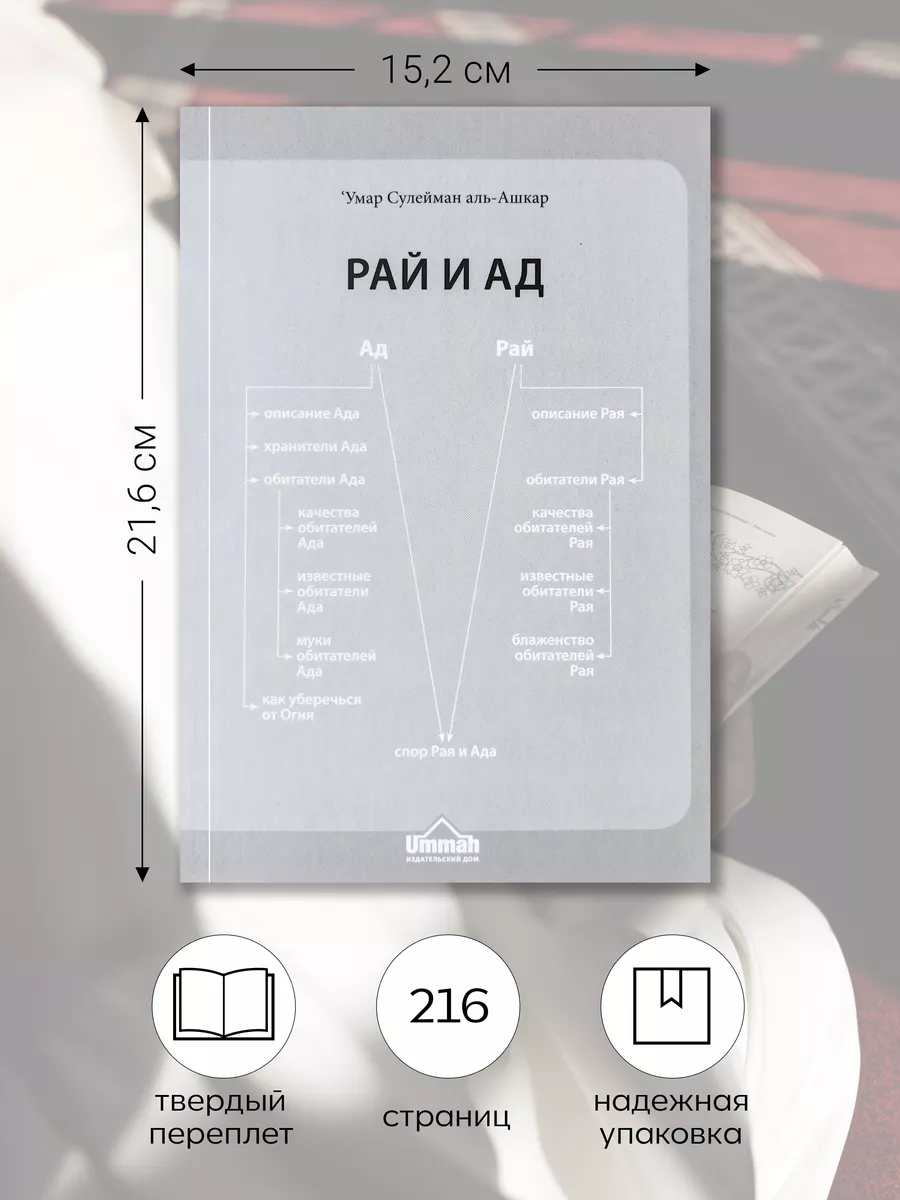 Исламская книга Рай и Ад БисмиЛлях ЧИТАЙ 93447096 купить за 799 ₽ в  интернет-магазине Wildberries