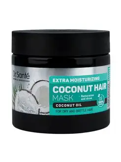 Маска Coconut Hair Кокос Экстраувлажнение волос 300 мл Dr.Sante 93541036 купить за 338 ₽ в интернет-магазине Wildberries