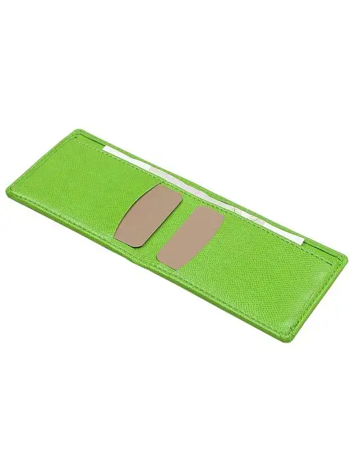 AB Gifts Картхолдер Компактный кошелек для карт и наличных, зеленый, фото 3