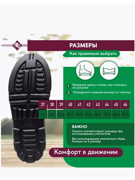 ДЮНА Резиновые сапоги ЭВА с утеплителем, черный, фото 3