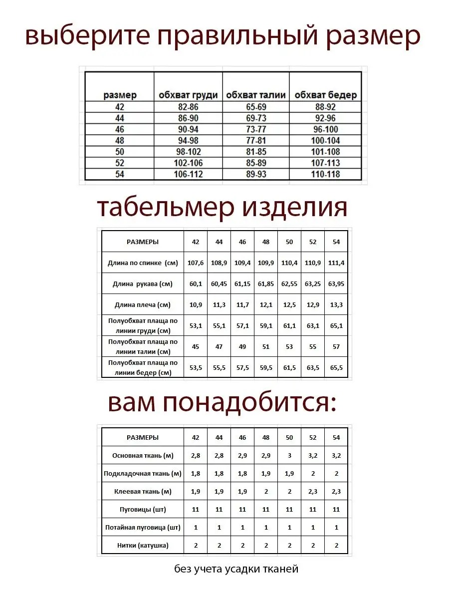 Выкройка пальто для девочек