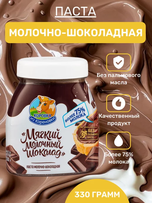 Коровка из Кореновки Шоколадная паста молочная, вариант