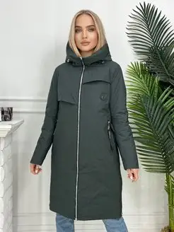 Куртка женская осенняя теплая удлиненная H&L Fashion 94023737 купить за 4 356 ₽ в интернет-магазине Wildberries