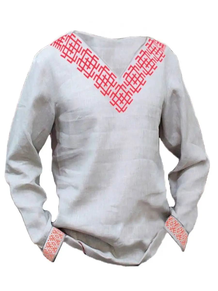 Рубашка комбинированая для мальчика (5-10 лет) РДХ-002