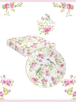 Тарелка десертная Ø19см Spring time Easy Life 94123597 купить за 1 588 ₽ в интернет-магазине Wildberries