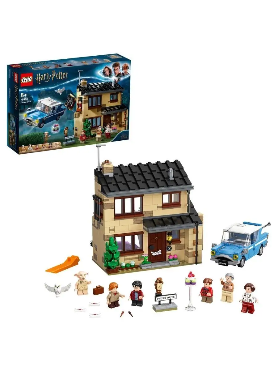 Конструктор Harry Potter Тисовая улица дом 4 797 дет. LEGO 94206748 купить  за 12 179 ₽ в интернет-магазине Wildberries